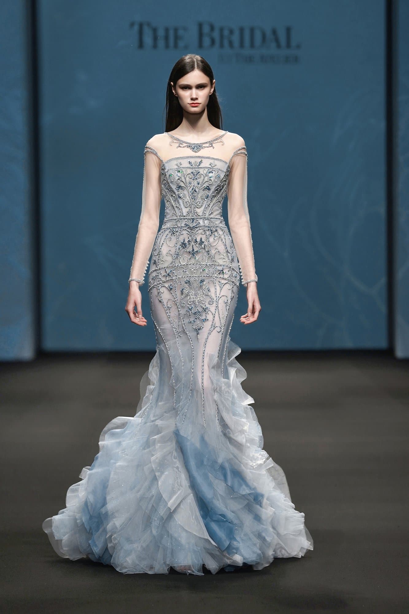 Flouncing Mermaid Dress