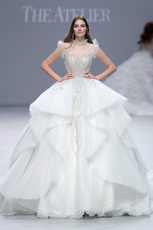 EMBROIDERED WEDDING DRESS