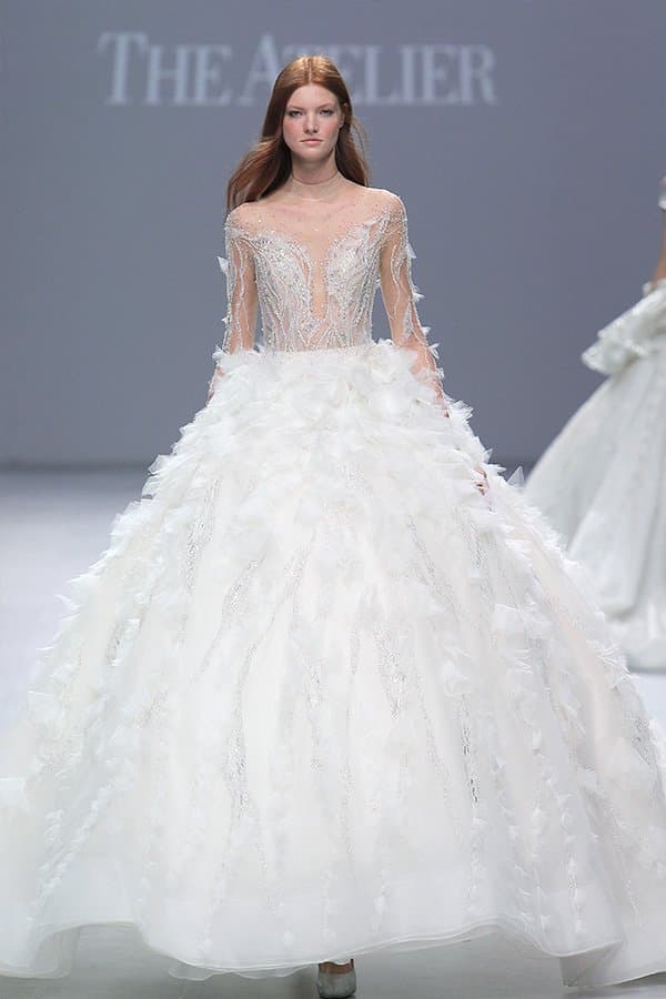 EMBROIDERED WEDDING DRESS