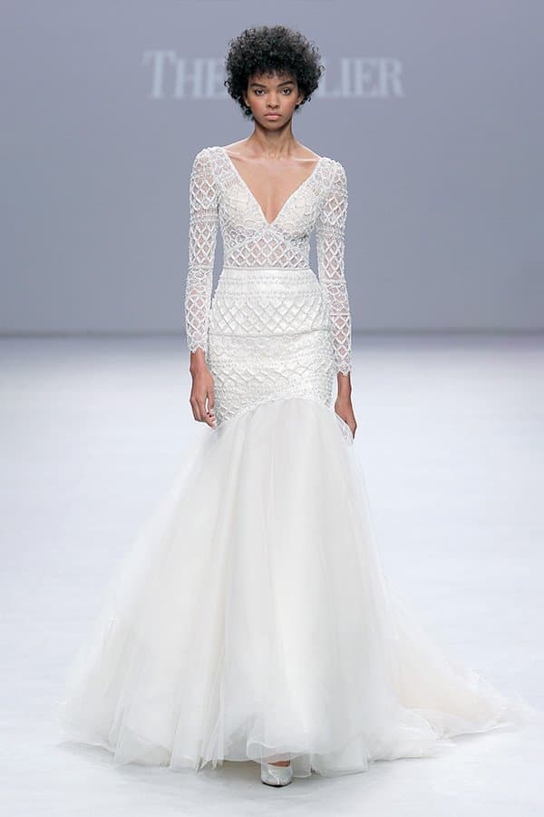 EMBROIDERED WEDDING DRESS