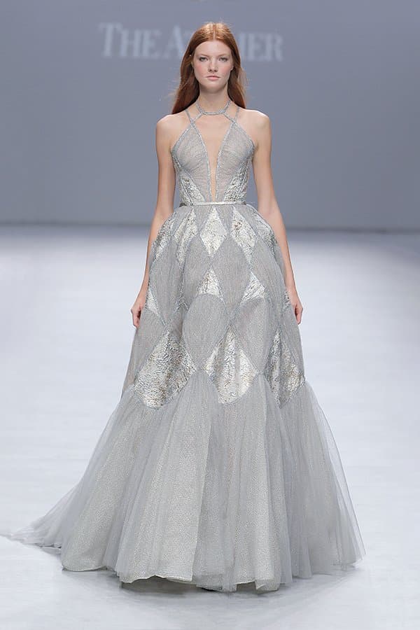 JACQUARD LONG DRESS