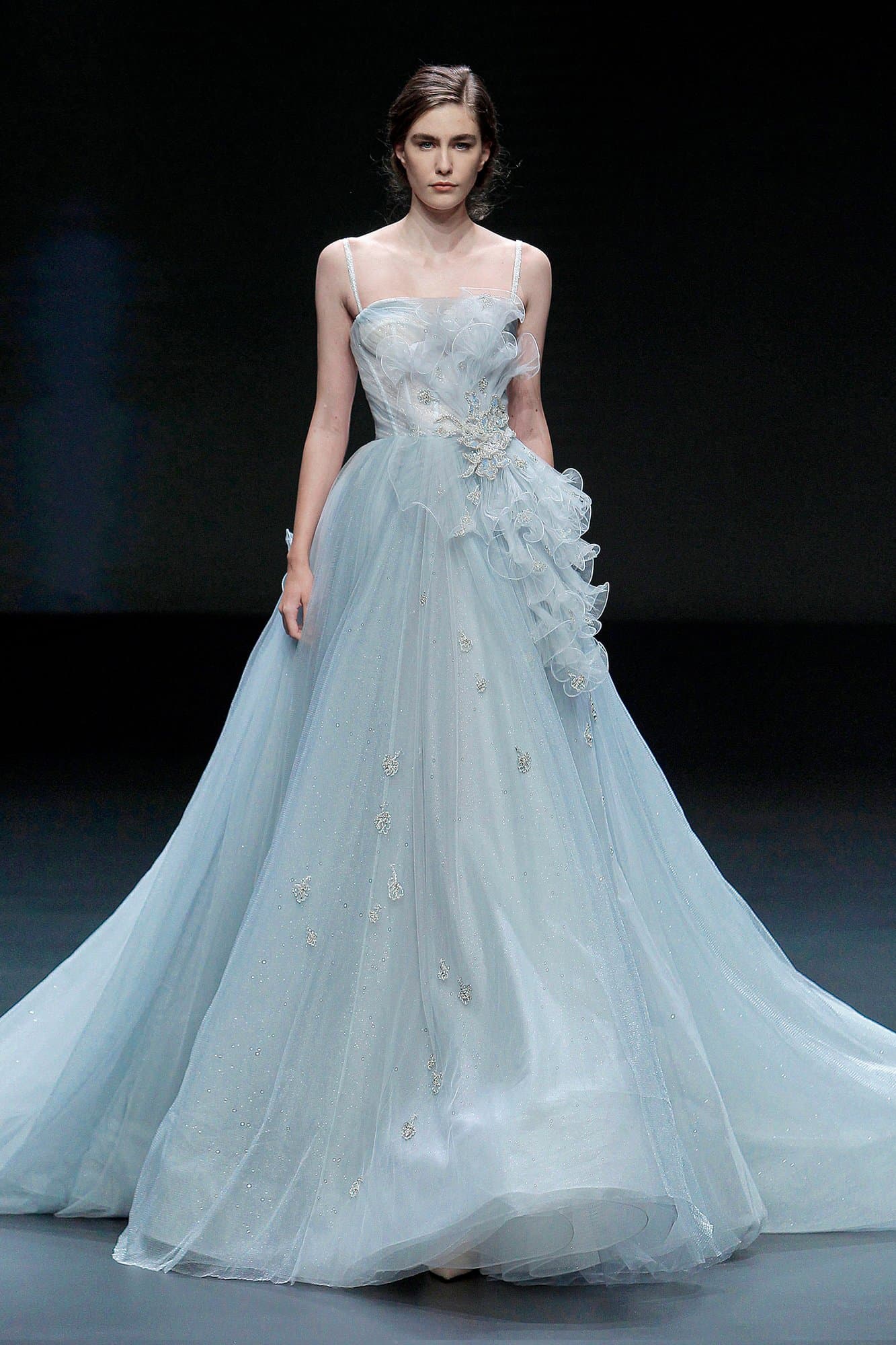 SPAGHETTI STRAP LONG DRESS